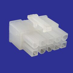 MF-2X5F+TERMINAL, разъем питания mini-fit 10 контактов, гнездо на кабель, шаг 4,2мм