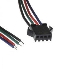 SM CONNECTOR 4P*150MM 22AWG FEMALE, межплатный кабель питания sm коннектор, 4p*150 мм, 22awg, розетка