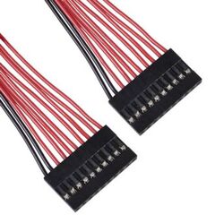BLS-10 *2 AWG26 0.3M, межплатный кабель питания на разъемах bls-10 с двух сторон, с проводом awg26, длина 0.3 м