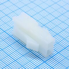 I-DS1073-02-PCT02X01, разъем питания (корпус) mini-fit, 2pin, вилка на кабель, шаг 4,2мм