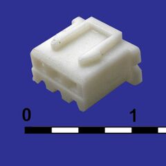 H-03 PITCH 2.54MM+TERMINAL, разъем питания низковольтный розетка 2.54 мм, 3 контакта