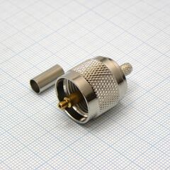 UHF шт обжим RG-58, вч разъем