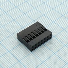I-DS1071-SCB02*7, гнезда на кабель, двухрядные