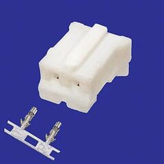HB-02 (MU-2F) PITCH 2.0MM+TERMINAL, разъем однорядный (розетка) на кабель