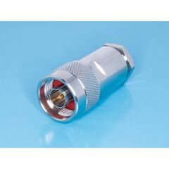 N-S8P, разъем n вилка на кабель rg-8,213, пайка