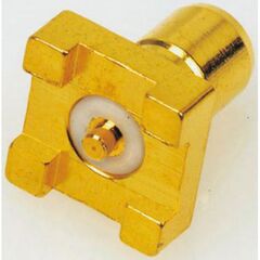1-1337604-0, разъем высокочастотный smt, 50 oм, золотое покрытие, 4 ггц