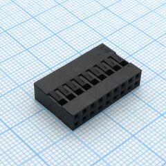 I-DS1071-SCB02*9, гнезда на кабель, двухрядные