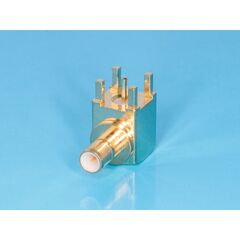 SMB-PR, разъем smb вилка на плату, прямой угол, пайка, amphenol, smb1252b1-3gt30g-50
