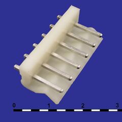 MPW-06 PITCH 5.08 MM, разъем питания низковольтный mpw-06 шаг 5.08 мм, 6 контактов