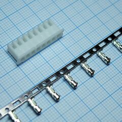 XH 08F 2.5mm розетка на кабель, розетка на кабель