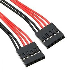 BLS-5 *2 AWG26 0.3M, межплатный кабель питания на разъемах bls-5 с двух сторон, с проводом awg26, длина 0.3 м