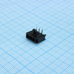 L-KLS1-XM1-3.00-1X03-R, 3.0mm pitch molex micro fit 3.0 wire to board connector,single layer,03 pins,right angle male pin