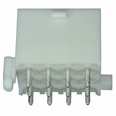 1-770186-0, прямоугольный разъем, серия mini universal mate-n-lok, 12 контакт(-ов), штекер, 4.14 мм, пайка