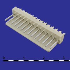 WF-14 PITCH 2.54MM, разъем питания 14 контактов, вилка прямая на плату, шаг 2,54мм