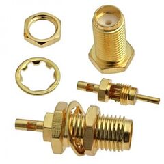 SMA-C1,13J, разъём высокочастотный, гнездо sma, крепление на панель