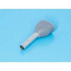 TIC2-0.75-8, наконечник 8мм для обжима двух многожильных кабелей 0,75мм, изолированный, кратно 100шт