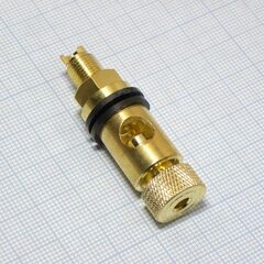 Клемма D 14 M8 gold, гнездо банан