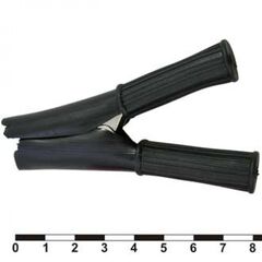8-0040 BLACK, зажим-крокодил 8-0040, черный
