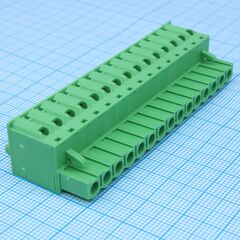 2EDGKD-5.0-15P-14-00A(H), клеммная розетка зажимная на кабель