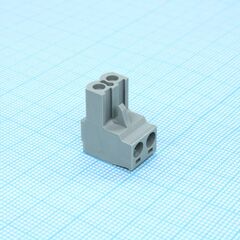 BCP-500- 2 GY, разъемы для печатной платы, номинальный ток: 12 a, расчетное напряжение (iii/2): 320 в, номинальное сечение: 2,5 мм?, полюсов: 2, размер шага: 5 мм, тип подключения: винтовой зажим с натяжной гильзой, цвет: сигнальный серый