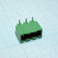 2EDGRC-5.0-03P-14-00A(H), разъемный клеммный блок на плату, 3 контакта. серия 2edgrc-5.0