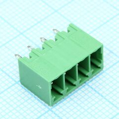 15EDGVC-3.5-04P-14-00A(H), разъемный клеммный блок на плату, 4 контакта. серия 15edgvc-3.5