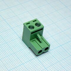 2EDGK-5.0-02P-14-00A(H), разъемный клеммный блок, 2 контакта. серия 2edgk-5.0