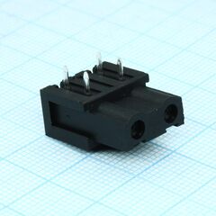 2EDGA-7.62-02P-13-00A(H), блок клеммный соединительный 2 контакта шаг 7.62мм на плату