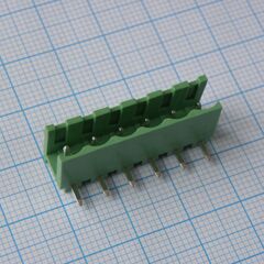 2EDGR-5.0-06P-14-00A(H), разъемный клеммный блок на плату, 6 контактов. серия 2edgr-5.0