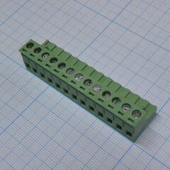2EDGK-5.08-13P-14-00A(H), разъемный клеммный блок, 13 контактов. серия 2edgk-5.08