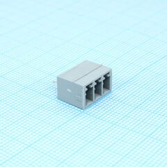 BCH-381V- 3 GY, корпусная часть для печатных плат, номинальный ток: 8 a, расчетное напряжение (iii/2): 160 в, номинальное сечение: 1,5 мм?, полюсов: 3, размер шага: 3,81 мм, цвет: сигнальный серый