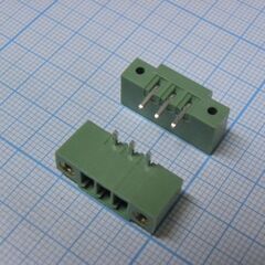 15EDGRM-3.5-03P-14-00A(H), разъемный клеммный блок на плату, 3 контакта