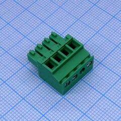 15EDGKA-3.81-04P-14-100A(H), разъемный клеммный блок. серия 15edgkа-3.81, 4 контакта