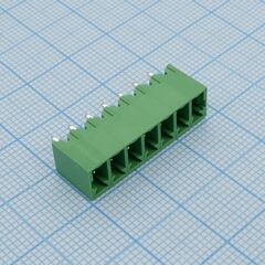 15EDGVC-3.81-07P-14-00A(H), разъемный клеммный блок на плату, 7 контактов. серия 15edgvc-3.81