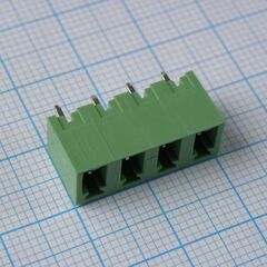 15EDGVC-5.08-04P-14-00A(H), разъемный клеммный блок на плату, серия 15edgvc-5.08