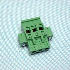 2EDGKAM-5.08-03P-14-00A(H), разъемный клеммный блок, 3 контакта. серия 2edgkam-5.08