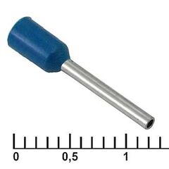 DN00510 BLUE (1X10MM), наконечник на кабель dn00510, синий, 1x10 мм
