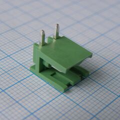 2EDGR-5.0-02P-14-00A(H), разъемный клеммный блок на плату, 2 контакта. серия 2edgr-5.0