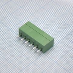 15EDGVC-3.5-06P-14-00A(H), разъемный клеммный блок на плату, 6 контактов. серия 15edgvc-3.5