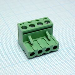2EDGK-5.0-04P-14-00A(H), разъемный клеммный блок, 4 контакта. серия 2edgk-5.0