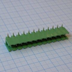 2EDGR-5.0-12P-14-00A(H), разъемный клеммный блок на плату, 12 контактов. серия 2edgr-5.0