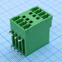 15EDGRH-3.5-08P-14-00A(H), разъемный клеммный блок на плату, 8 контактов. серия 15edgrh-3.5