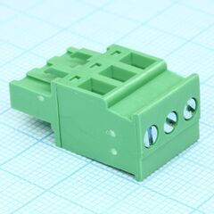 2EDGKA-5.0-03P-14-00A(H), разъемный клеммный блок, 3 контакта. серия 2edgka-5.00