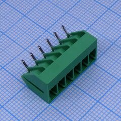 15EDGLC-3.5-06P-14-00A(H), клеммный блок 6 контактов шаг 3.5мм