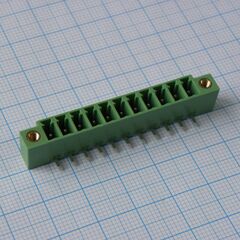15EDGRM-3.81-11P-14-00A(H), разъемный клеммный блок на плату, 10 контактов. серия 15edgrm-3.81