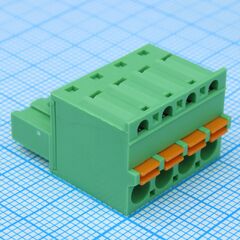 2EDGKD-5.0-04P-14-00A(H), разъемный клеммный блок, 4 контакта. серия 2edgkd-5.0