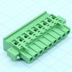 2EDGKAM-5.08-09P-14-00A(H), разъемный клеммный блок, 9 контактов. серия 2edgkam-5.08
