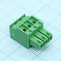15EDGKA-3.5-03P-14-100A(H), разъемный клеммный блок. серия 15edgkа-3.5, 3 контакта