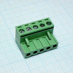 2EDGK-5.0-05P-14-00A(H), разъемный клеммный блок, 5 контактов. серия 2edgk-5.0