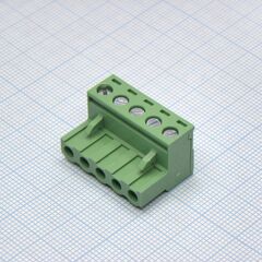 2EDGK-5.08-05P-14-00A(H), разъемный клеммный блок, 5 контактов. серия 2edgk-5.08